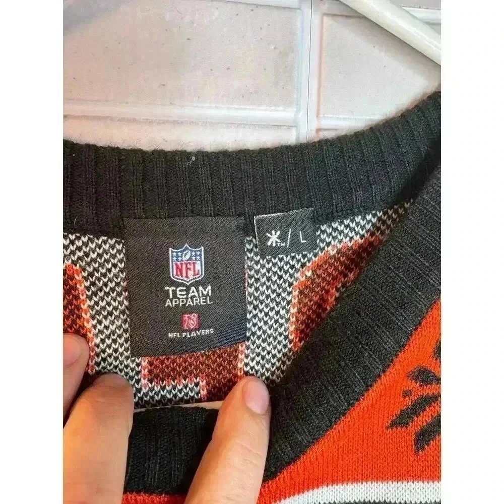 NFL Christmas Sweater 100% Acrylic Chase Brown